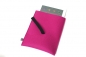 Preview: Filz-Tablethülle in pink für Tablets mit 10 bis 11 Zoll