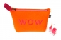 Preview: Filz-Kosmetiktasche WOW in Orange