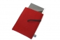 Preview: Filz-Tablethülle in rot für Tablets von 6 bis 9 Zoll