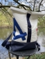 Preview: Roll-on-Top Segeltuchrucksack mit blauer 4