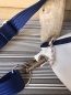 Preview: Segeltuch Bauchtasche mit roter 5